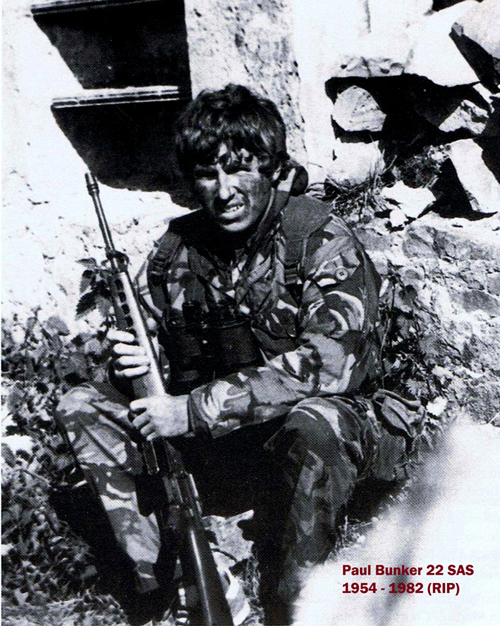 Paul Bunker (16 Para & SAS) R.I.P